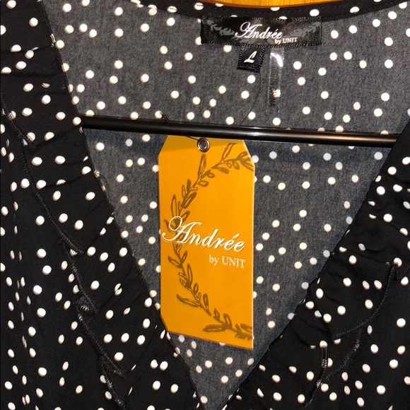 Polka Dot Dress Size L - Picture 6 of 8
